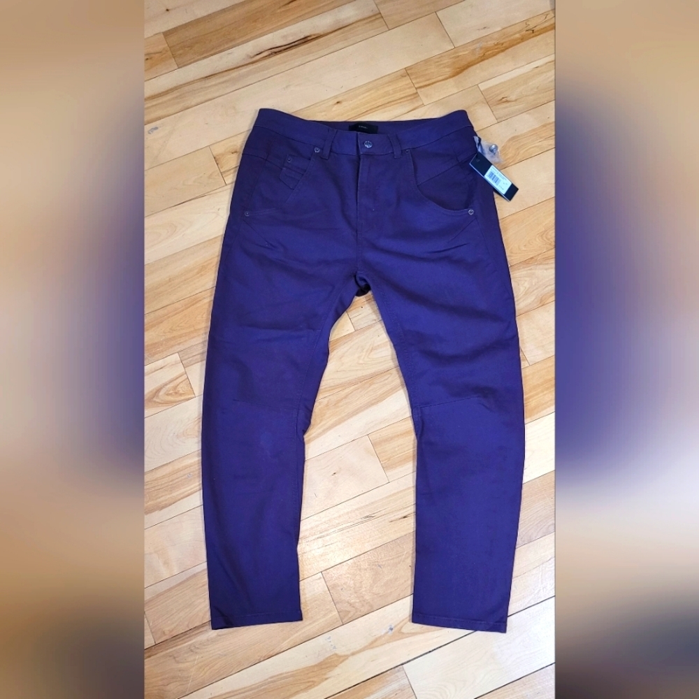 NWT DIESEL R-FAYZA TROUSERS Mens PLUM jeans size27